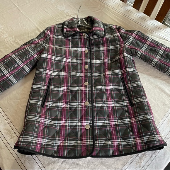 Coach Quilted Lightweight Puffer Jacket w/ pockets - Picture 2 of 12